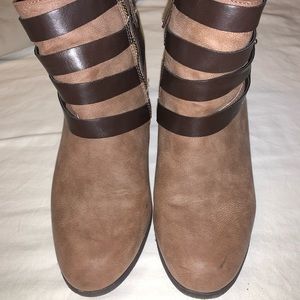 Madden Girl brown ankle boots
